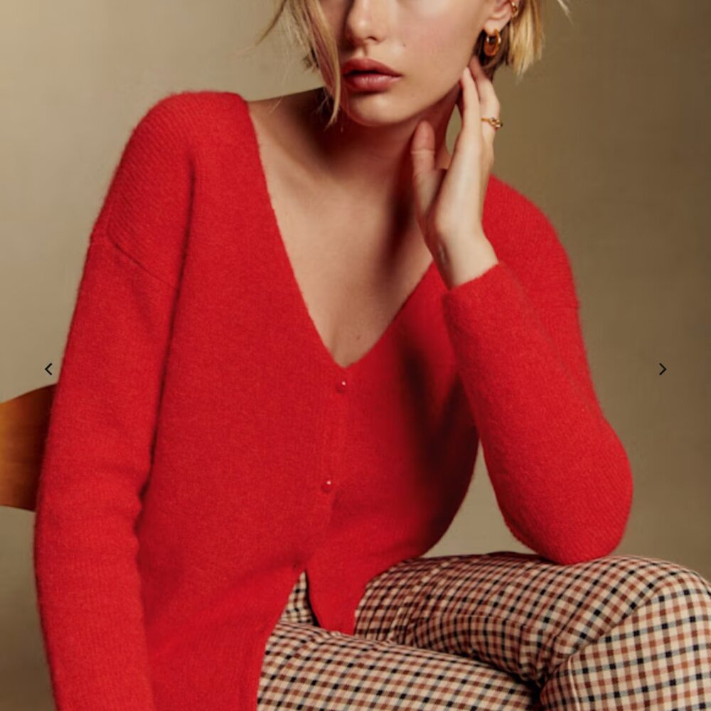 SEZANE BARRY CARDIGAN - WOMEN'S LARGE